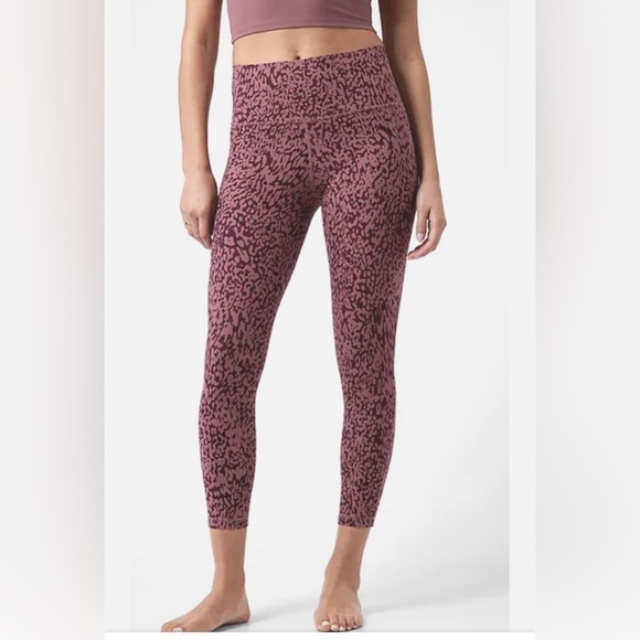 Athleta Salutation Stash Pocket II Printed7/8 Tight Legging Women’s 3X Plus - Picture 1 of 11